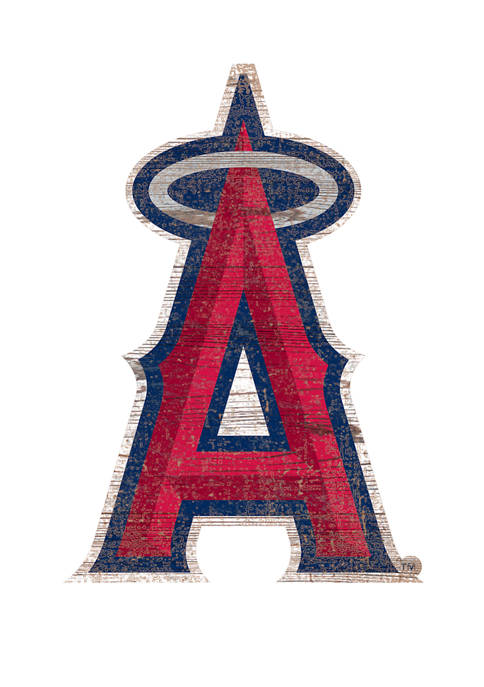 Fan Creations MLB Los Angeles Angels Distressed Logo