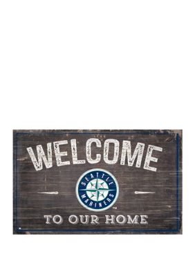 Fan Creations Seattle Mariners Team Color Welcome 11x19 Sign at