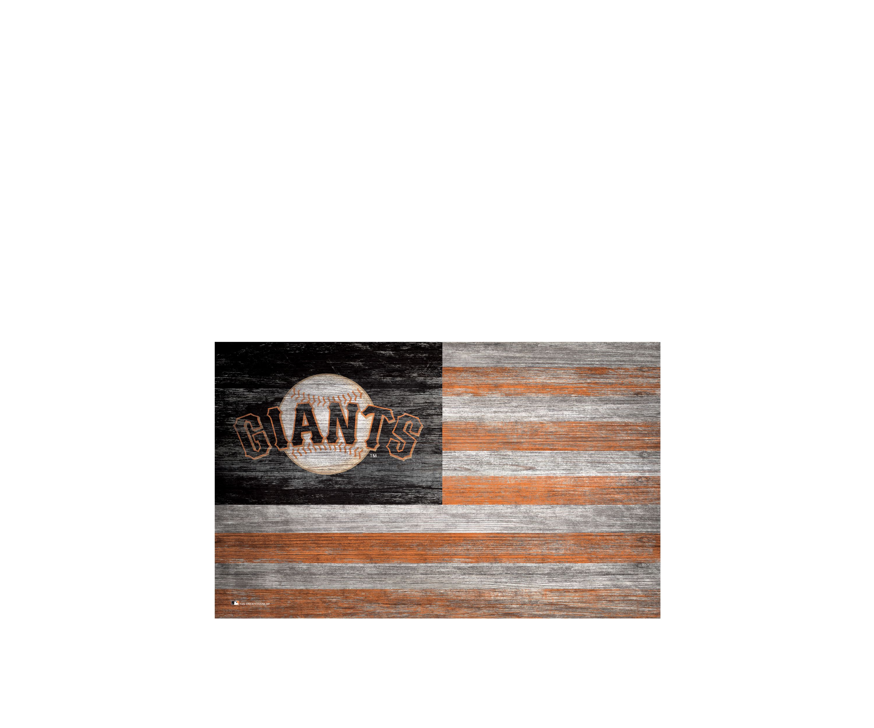 MLB San Francisco Giants Distressed Flag 11x19