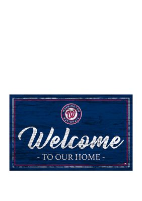 Washington Nationals Fans Welcome Sign