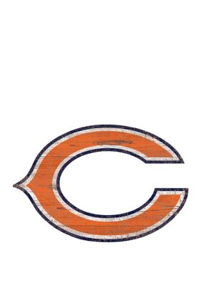 NFL Chicago Bears Fan Creations Distressed Helmet Cutout Sign