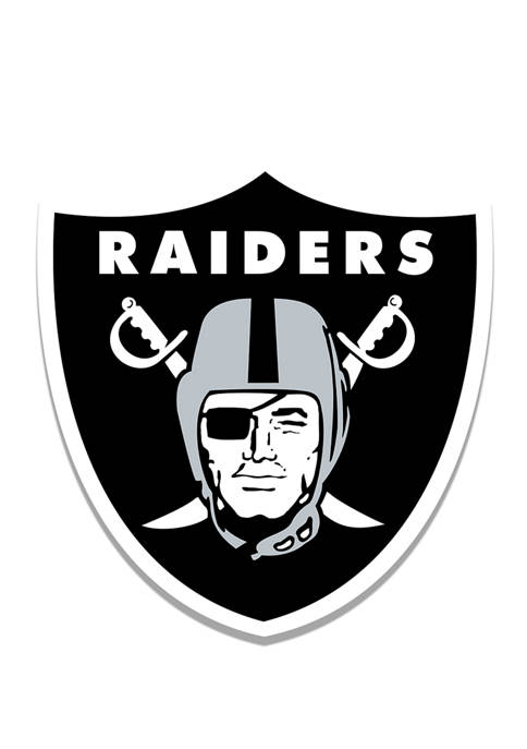 Fan Creations NFL Oakland Raiders Distressed Logo Cutout