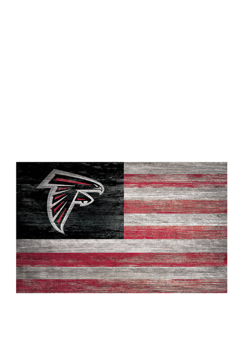 Fan Creations NFL Atlanta Falcons Distressed Flag 11x19