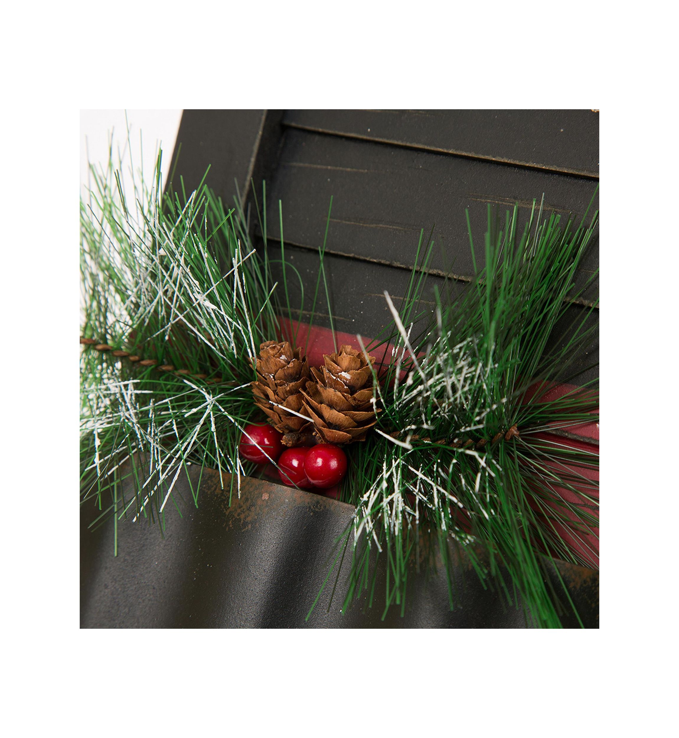Wooden Snowman Shutter Wall Decor or Table Décor