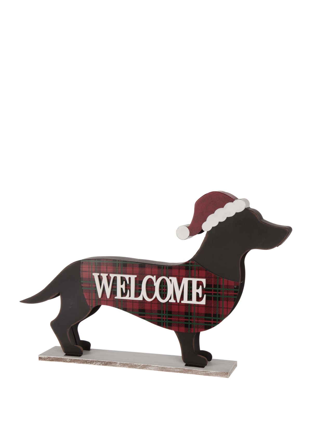 Wooden/Metal Dachshund Porch Sign