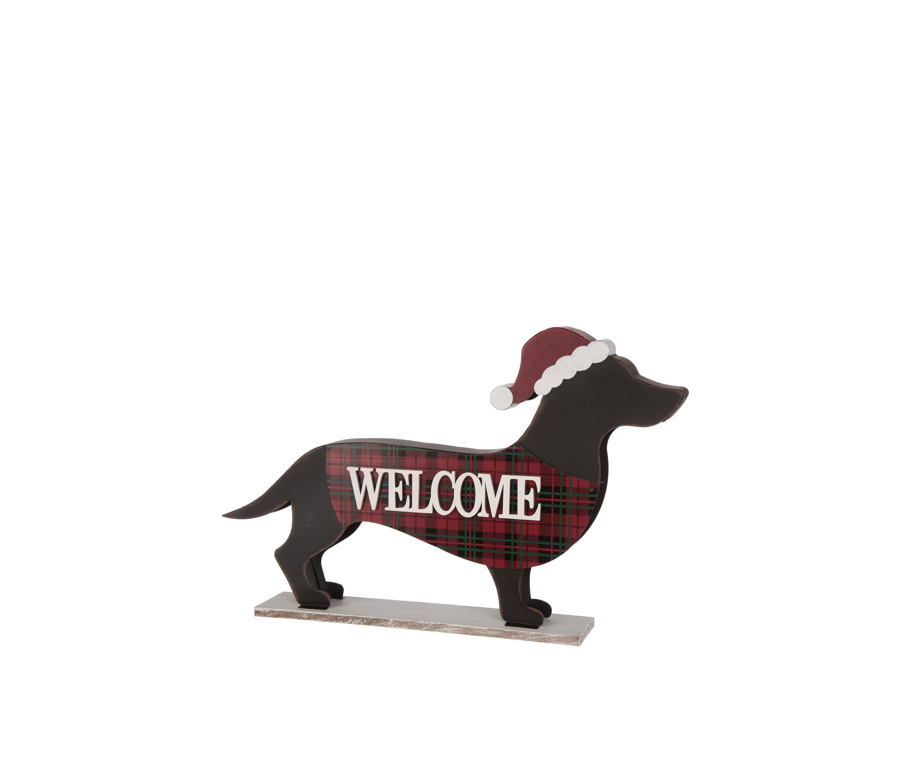 Wooden/Metal Dachshund Porch Sign