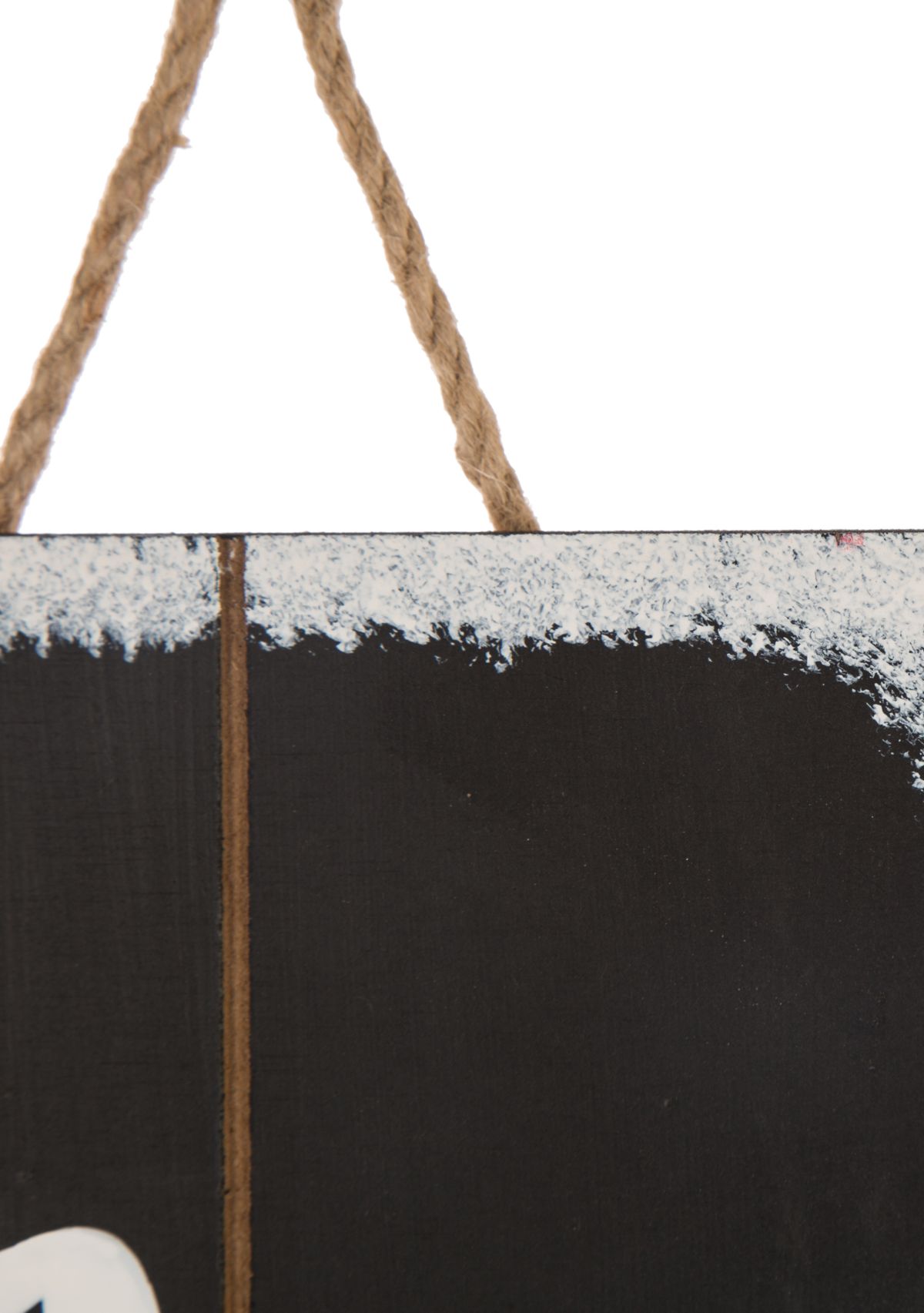 Wooden Snowman Porch Sign - MERRY