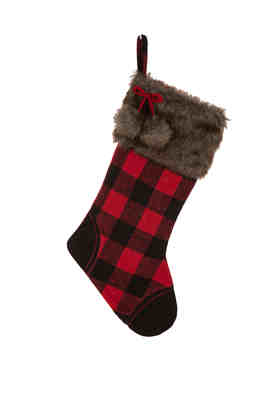 QuikSilver Black and Red Christmas Stockings 