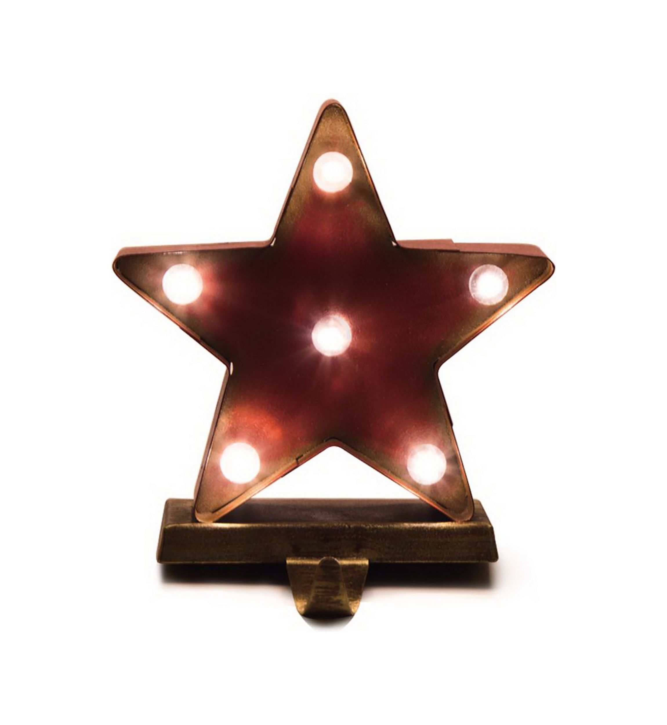 Marquee LED Star Stocking Holder