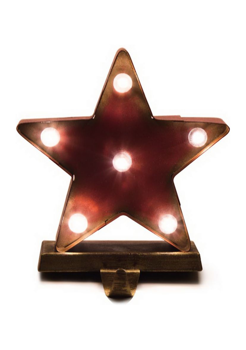 Marquee LED Star Stocking Holder