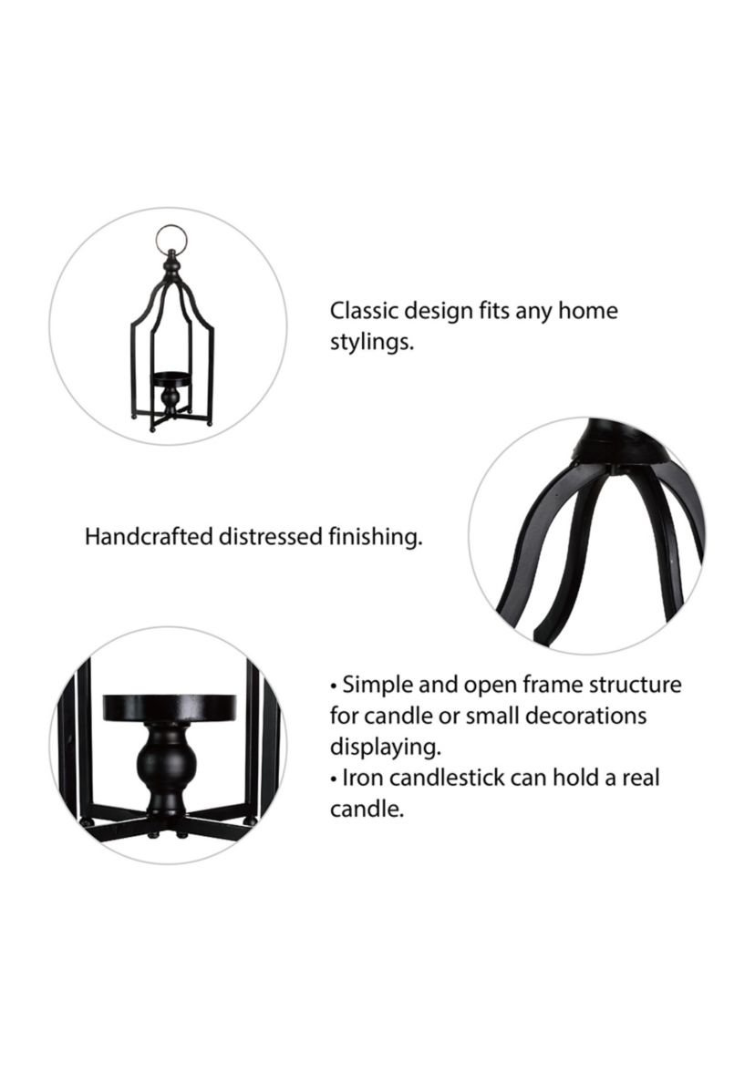 Farmhouse Metal Lantern