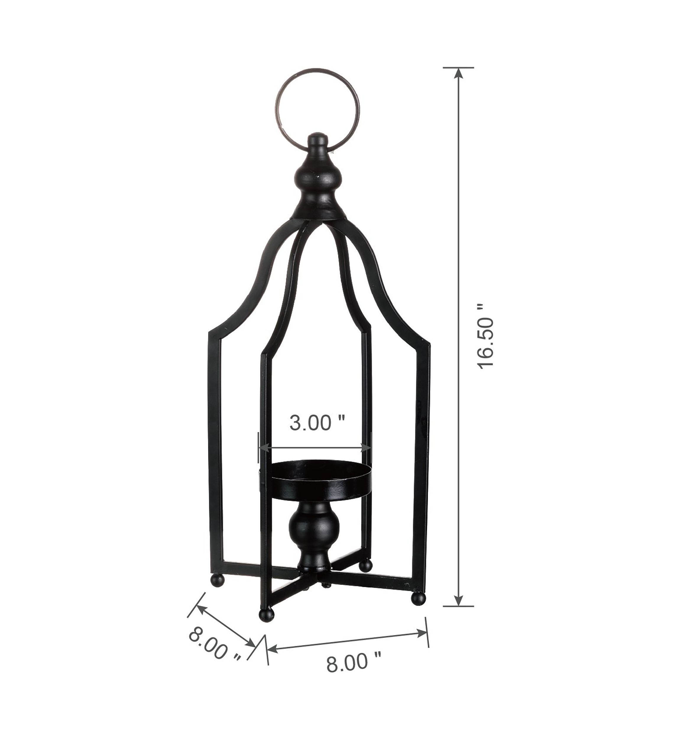 Farmhouse Metal Lantern
