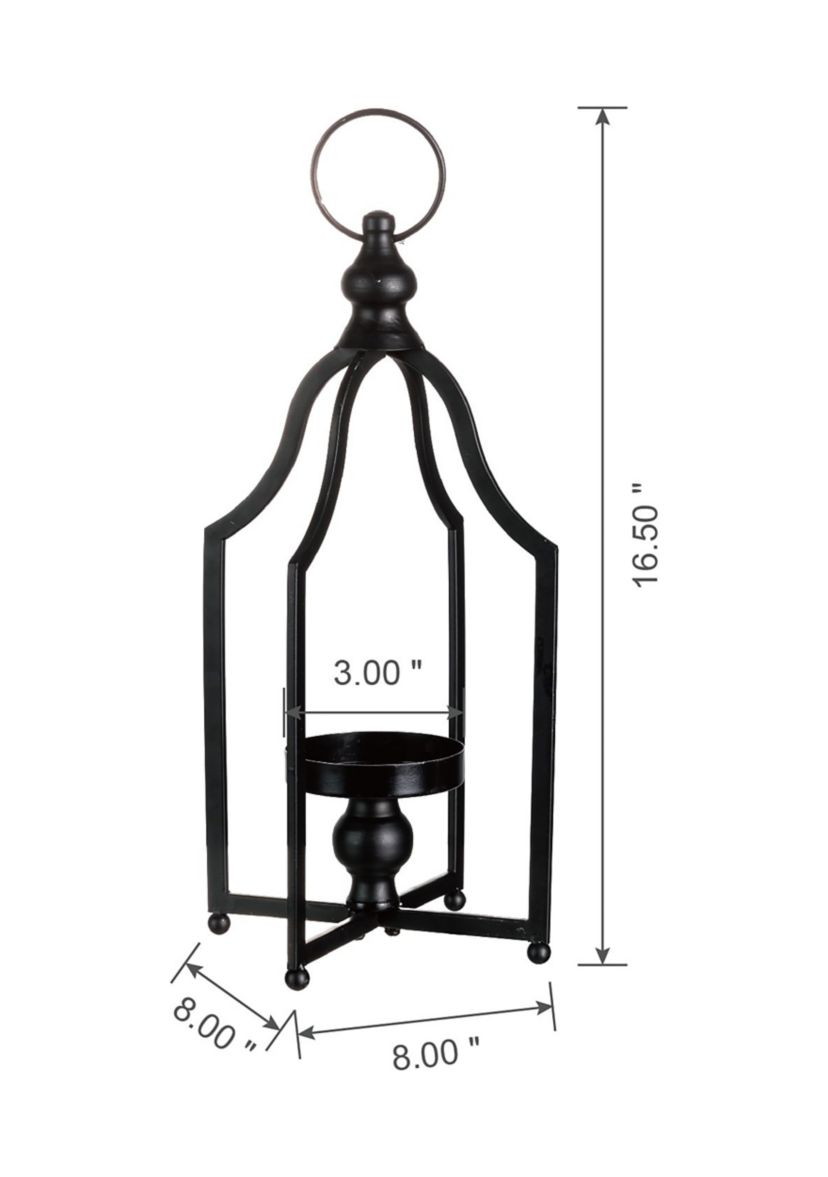 Farmhouse Metal Lantern