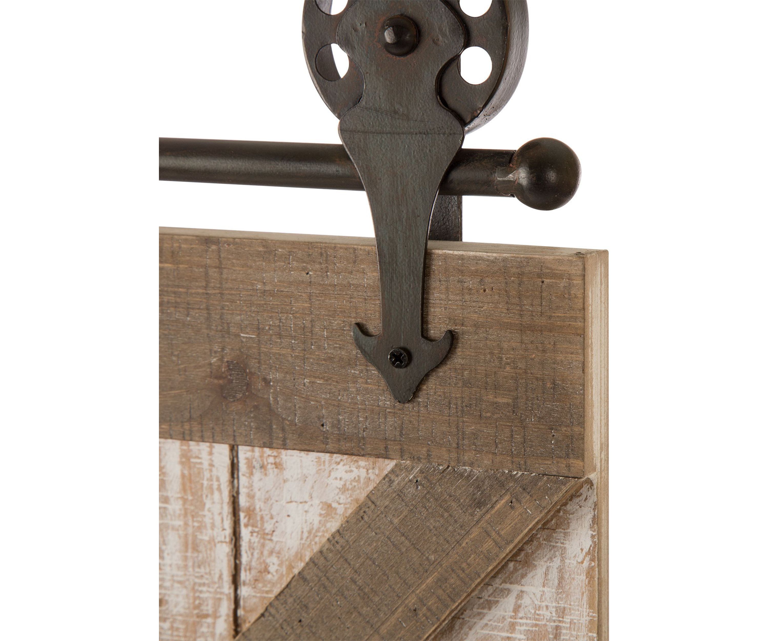 Farmhouse Wooden Barn Door Wall Decor