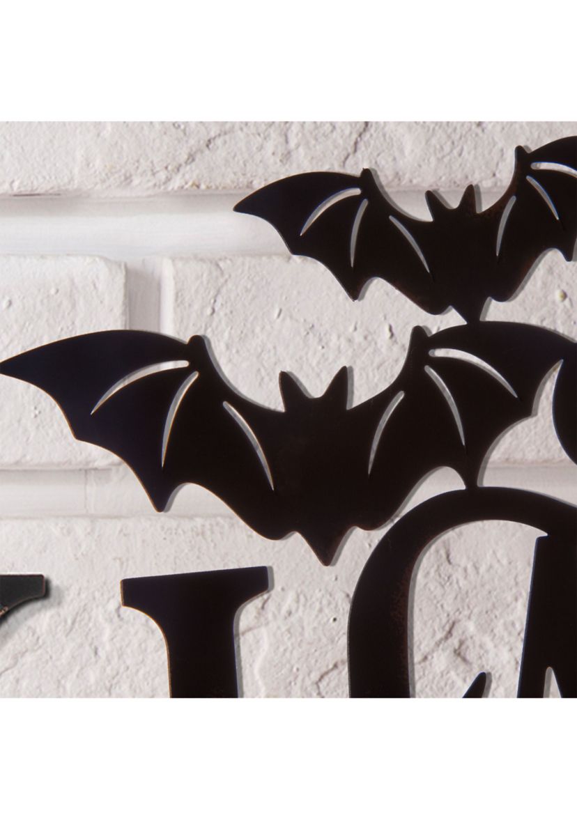Metal "HAPPY HALLOWEEN" Wall Sign