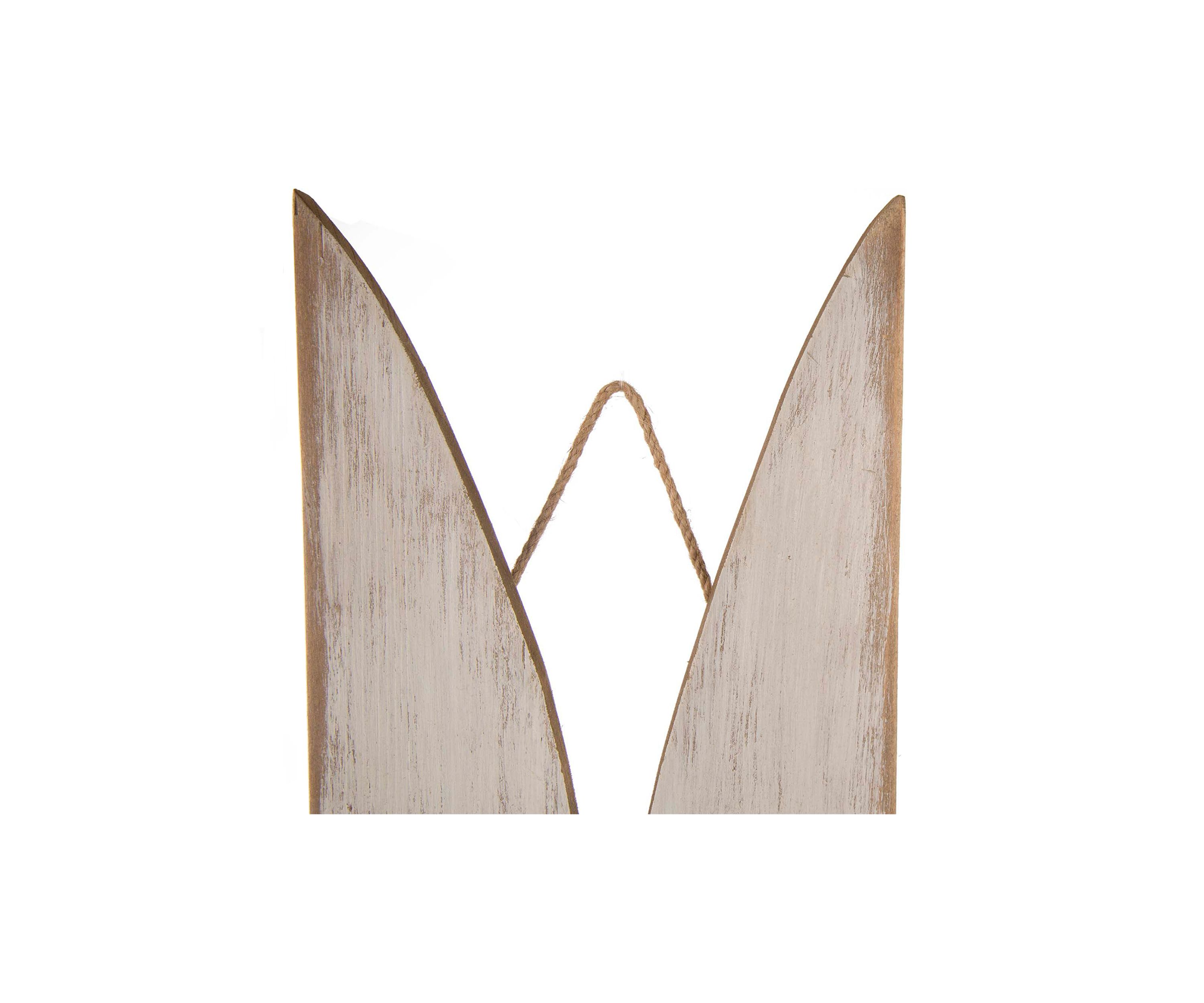 Wooden Easter Welcome Porch Sign with Bunny Ears