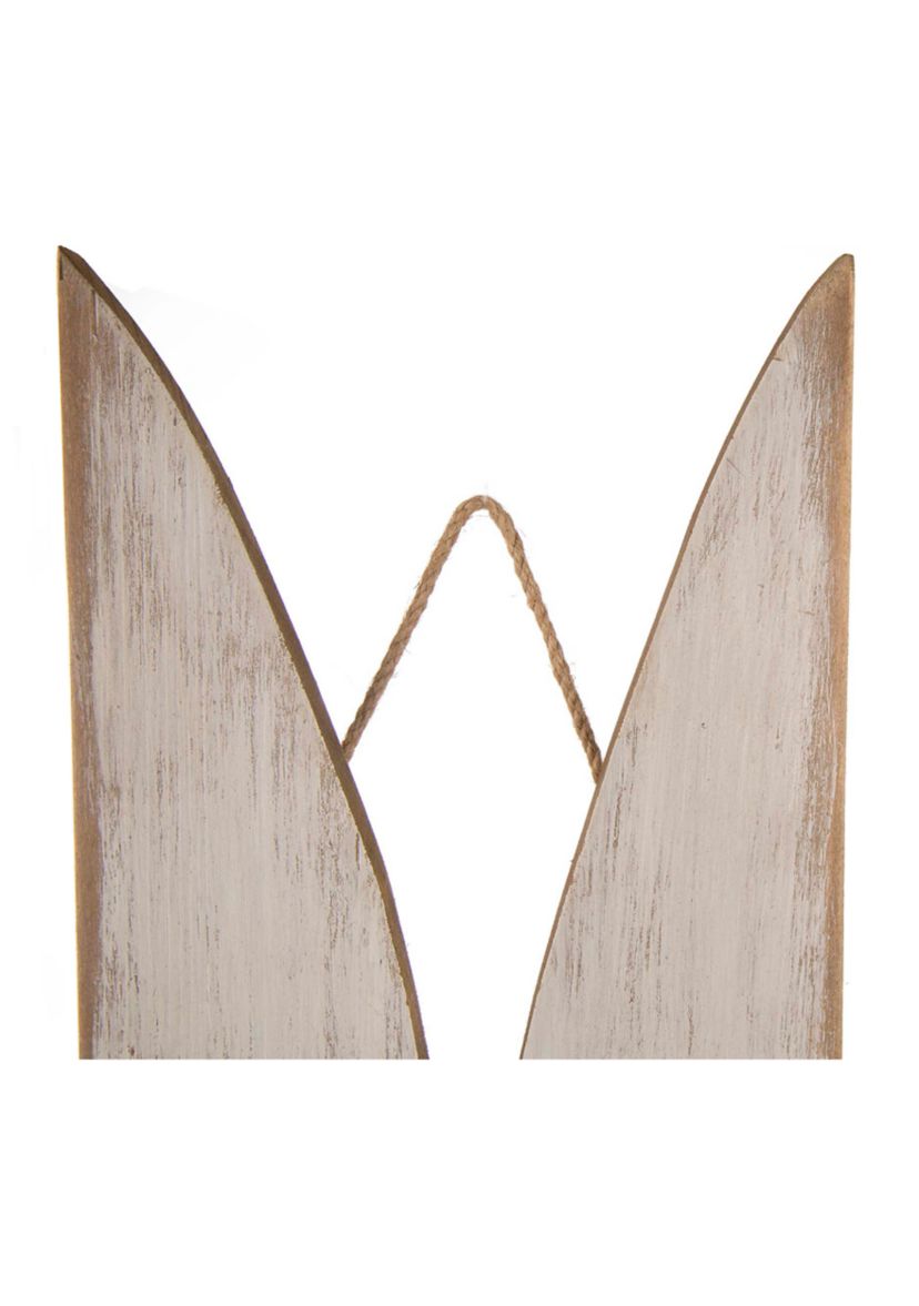 Wooden Easter Welcome Porch Sign with Bunny Ears