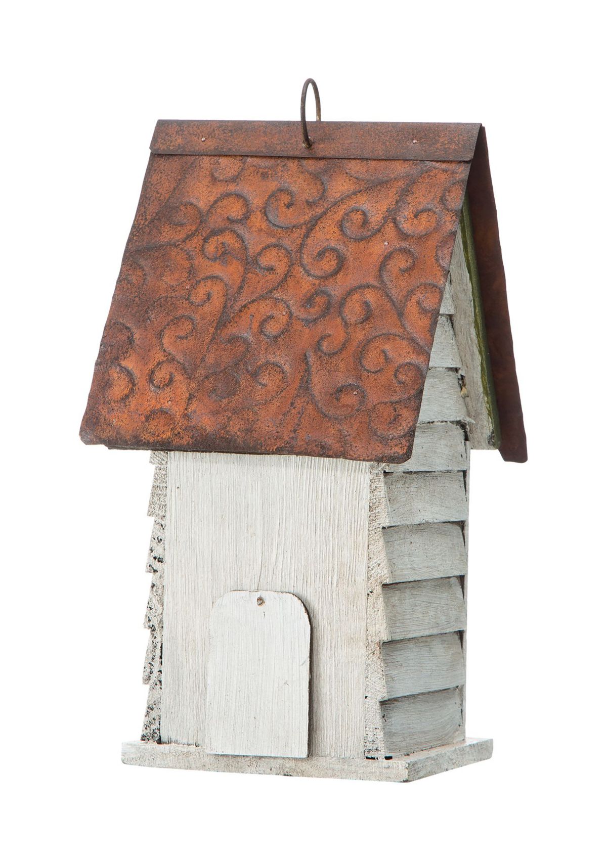 Retro Solid Wood Cottage Birdhouse