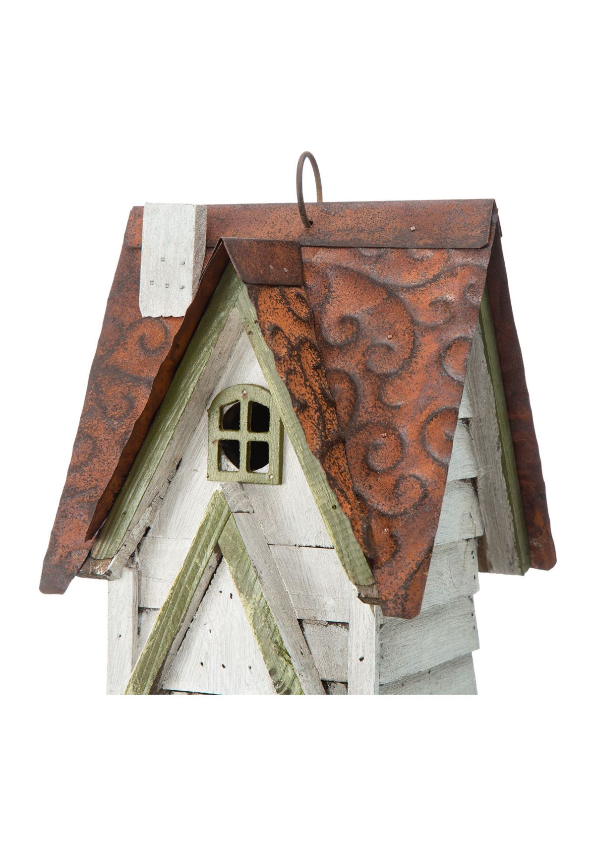 Retro Solid Wood Cottage Birdhouse