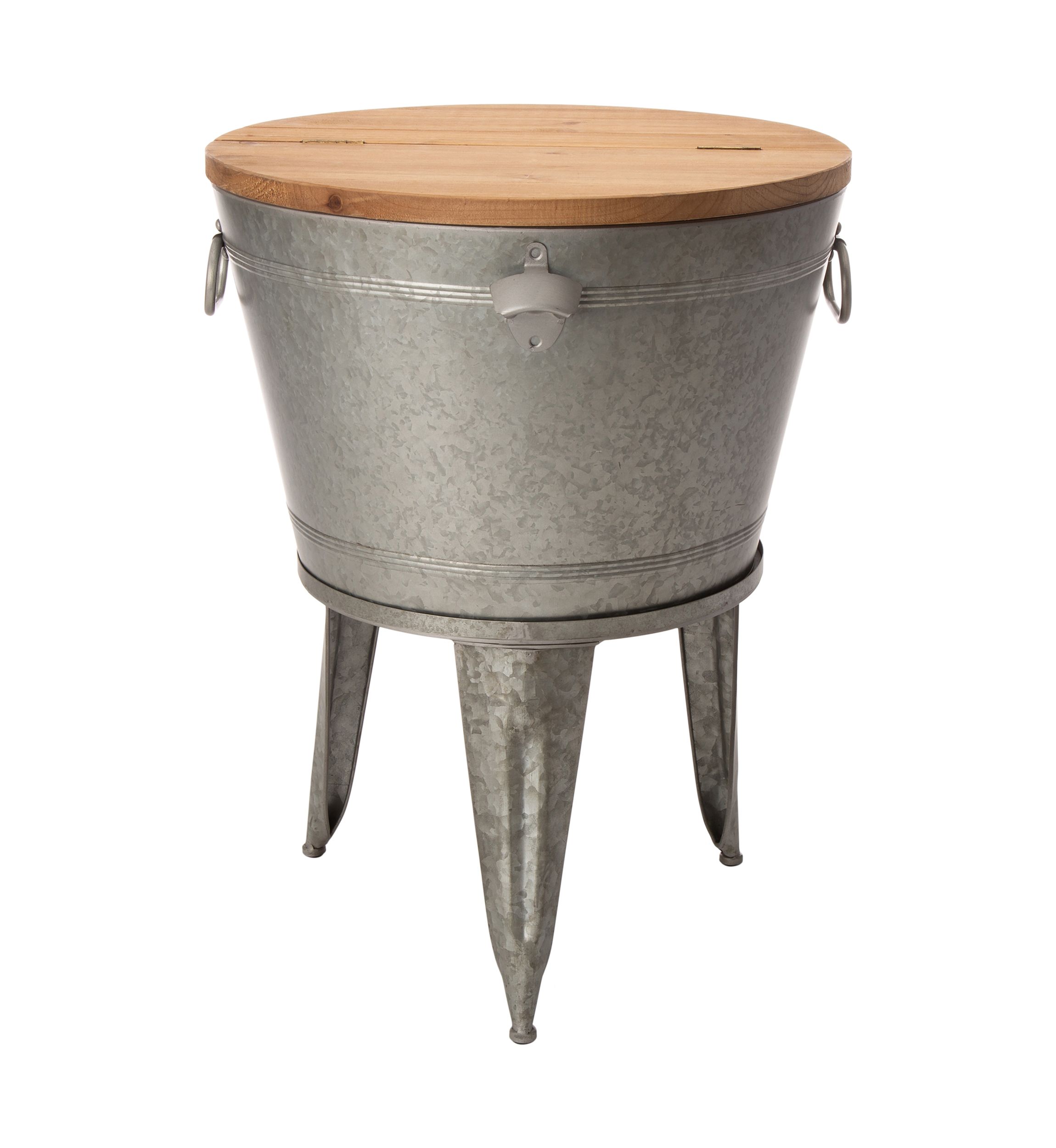 Beverage Tub with Metal Stand 
