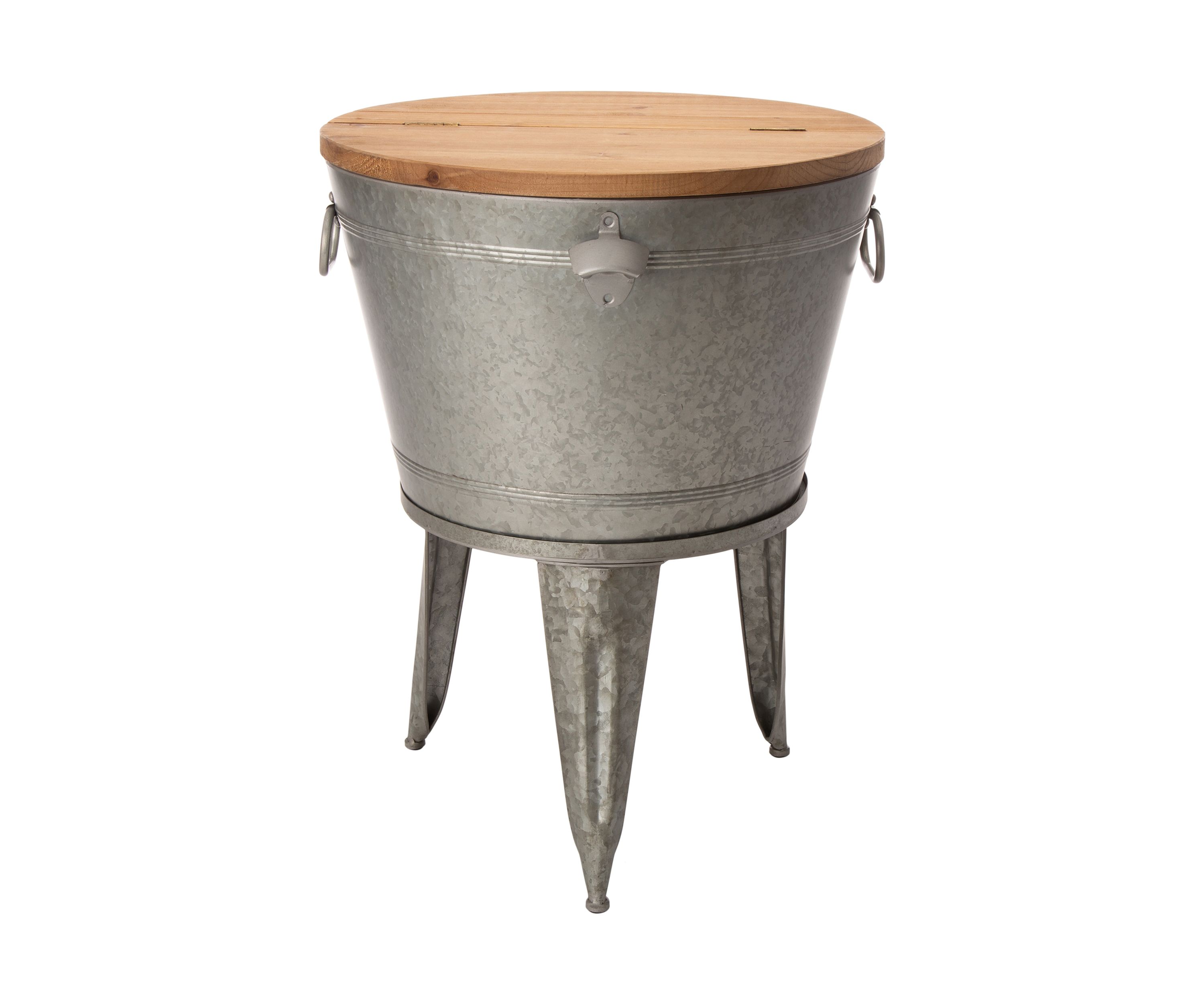 Beverage Tub with Metal Stand 