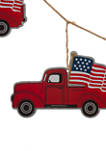 Galvanized Truck Garland with Americana