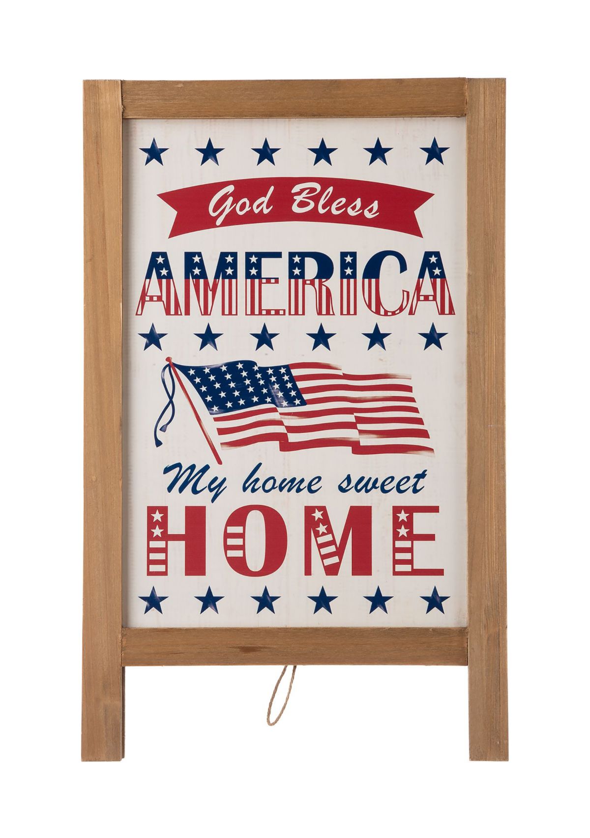 Wooden Patriotic/Americana Floor Décor