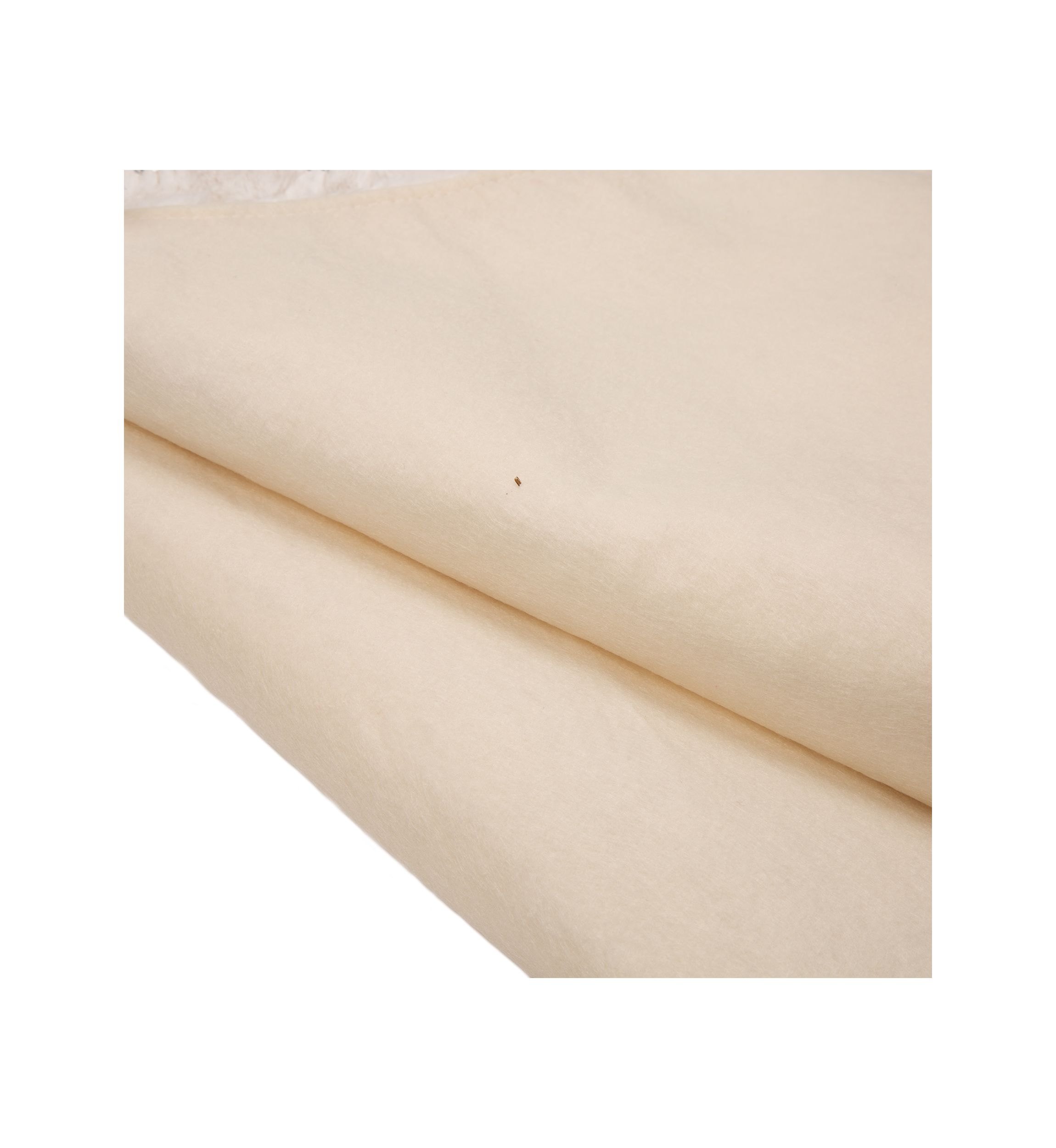 White Plush with Snowflake Christmas Tree Skirt