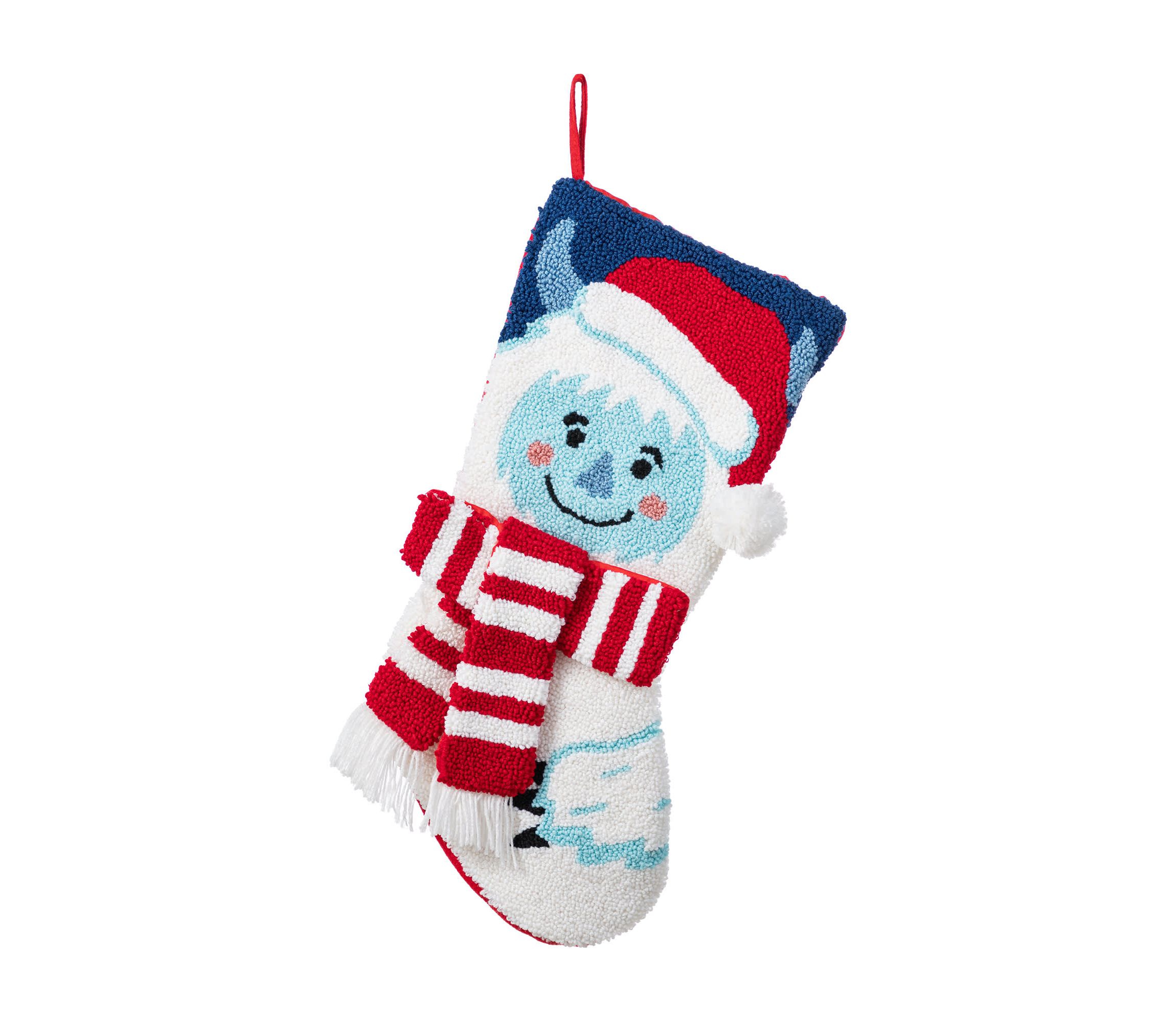 21"L Hooked Stocking, Yeti
