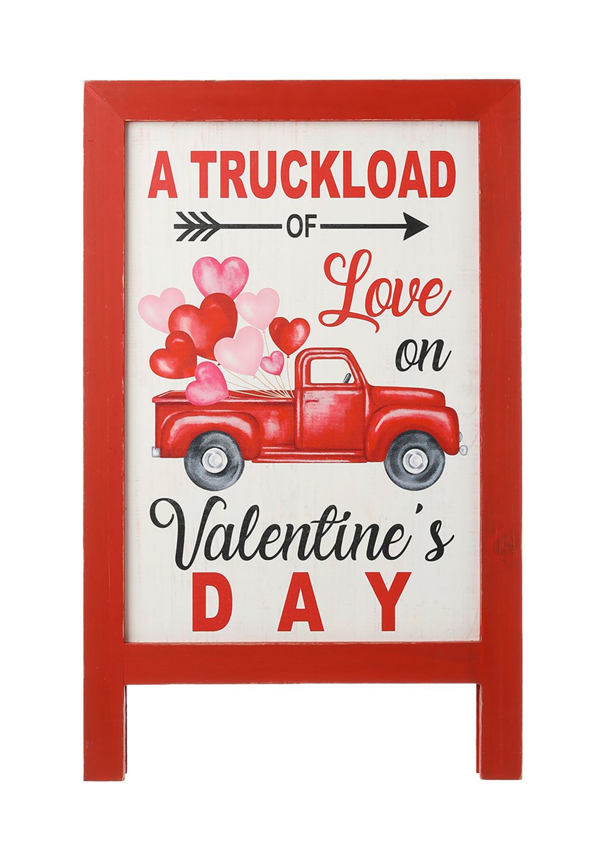 60"H Happy Valentines Day Porch Sign (KD)