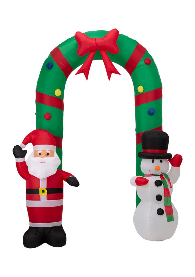 Inflatable Santa Snowman Gate Arch