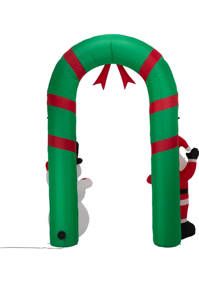 Inflatable Santa Snowman Gate Arch