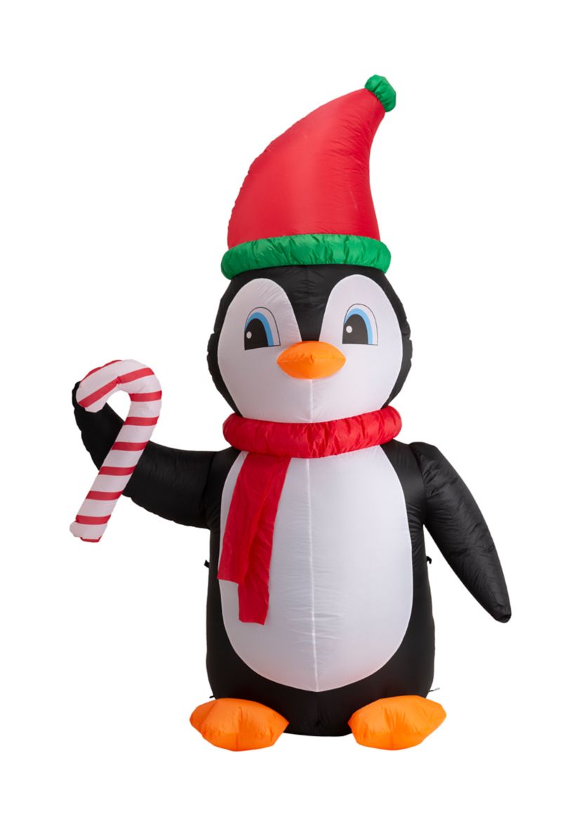 Lighted Inflatable Penguin Décor