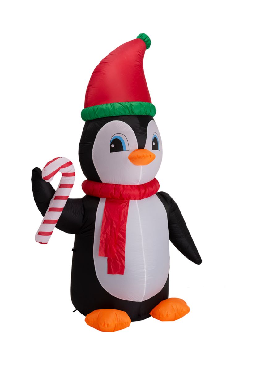 Lighted Inflatable Penguin Décor