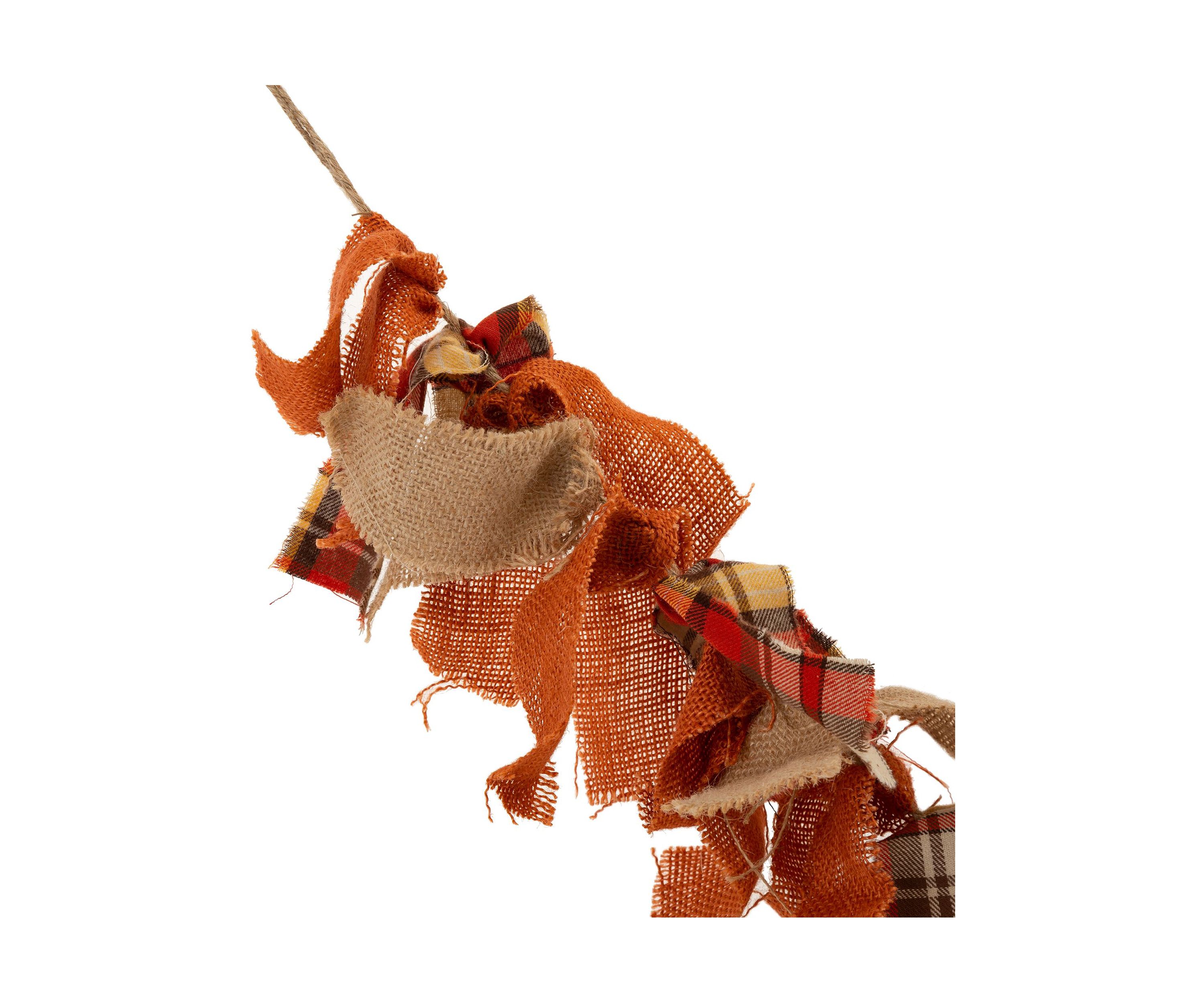 Fall Fabric Plaid Garland