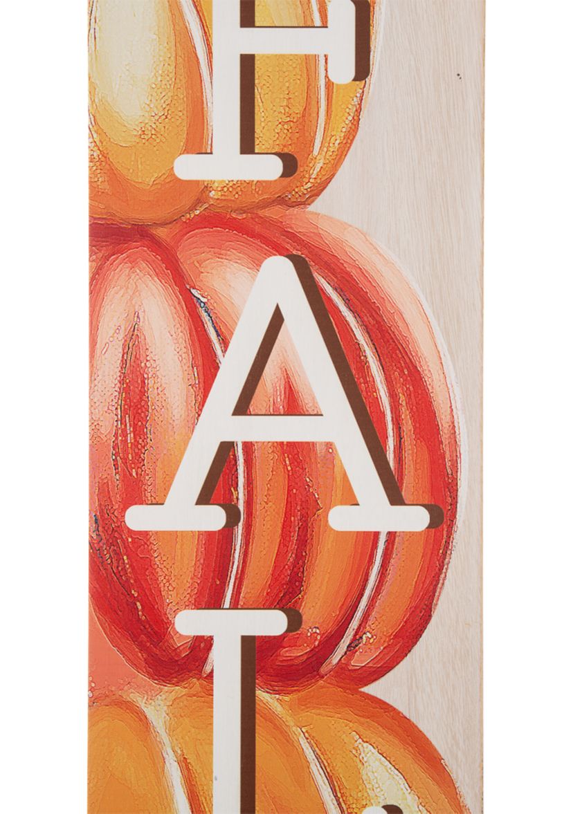 42 Inch Fall Wooden Porch Sign