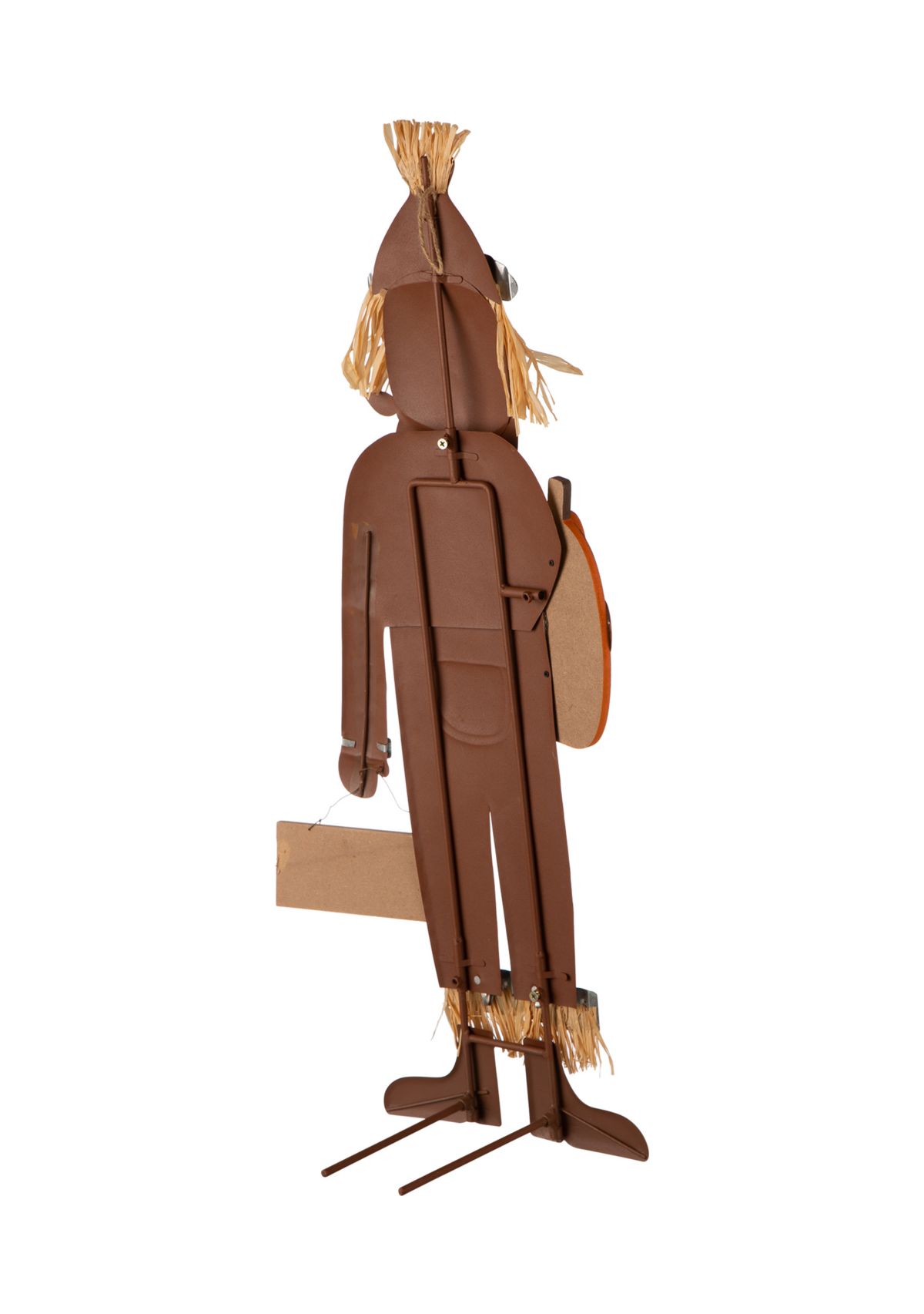 36 Inch Fall Metal Scarecrow Yard Stake / Standing/Hanging Sign