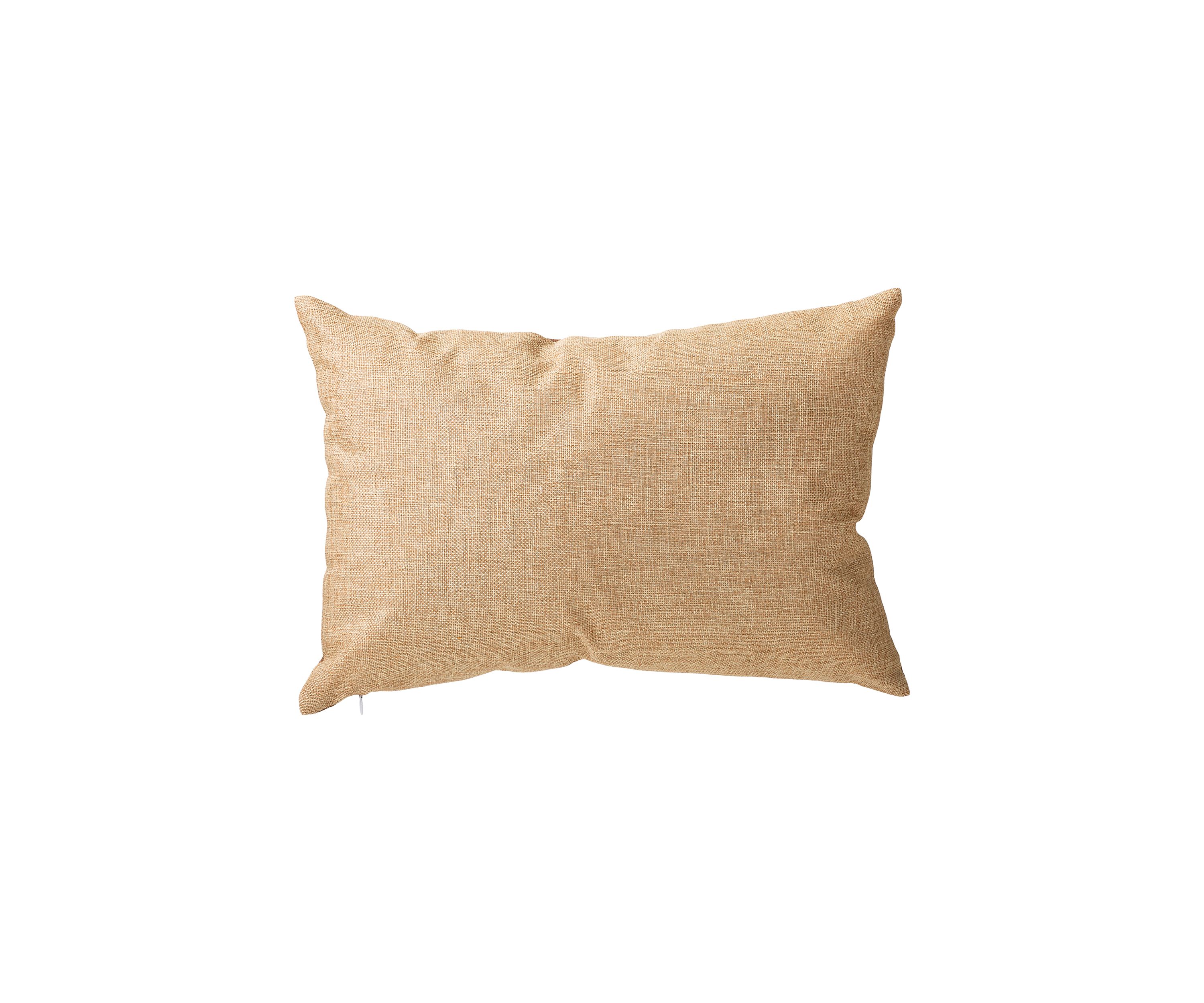 18 Inch Faux Burlap Fall Pumpkin Pillow