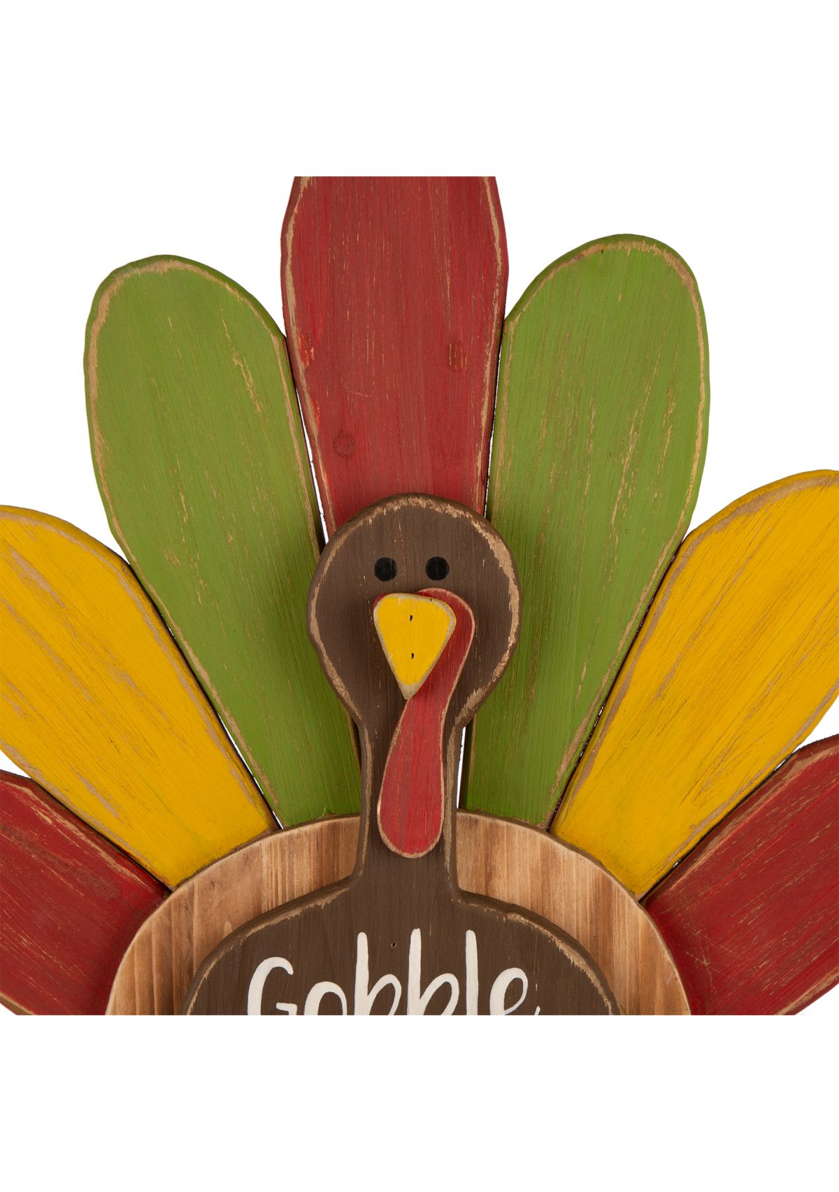 Thanksgiving Wooden Turkey Standing Décor