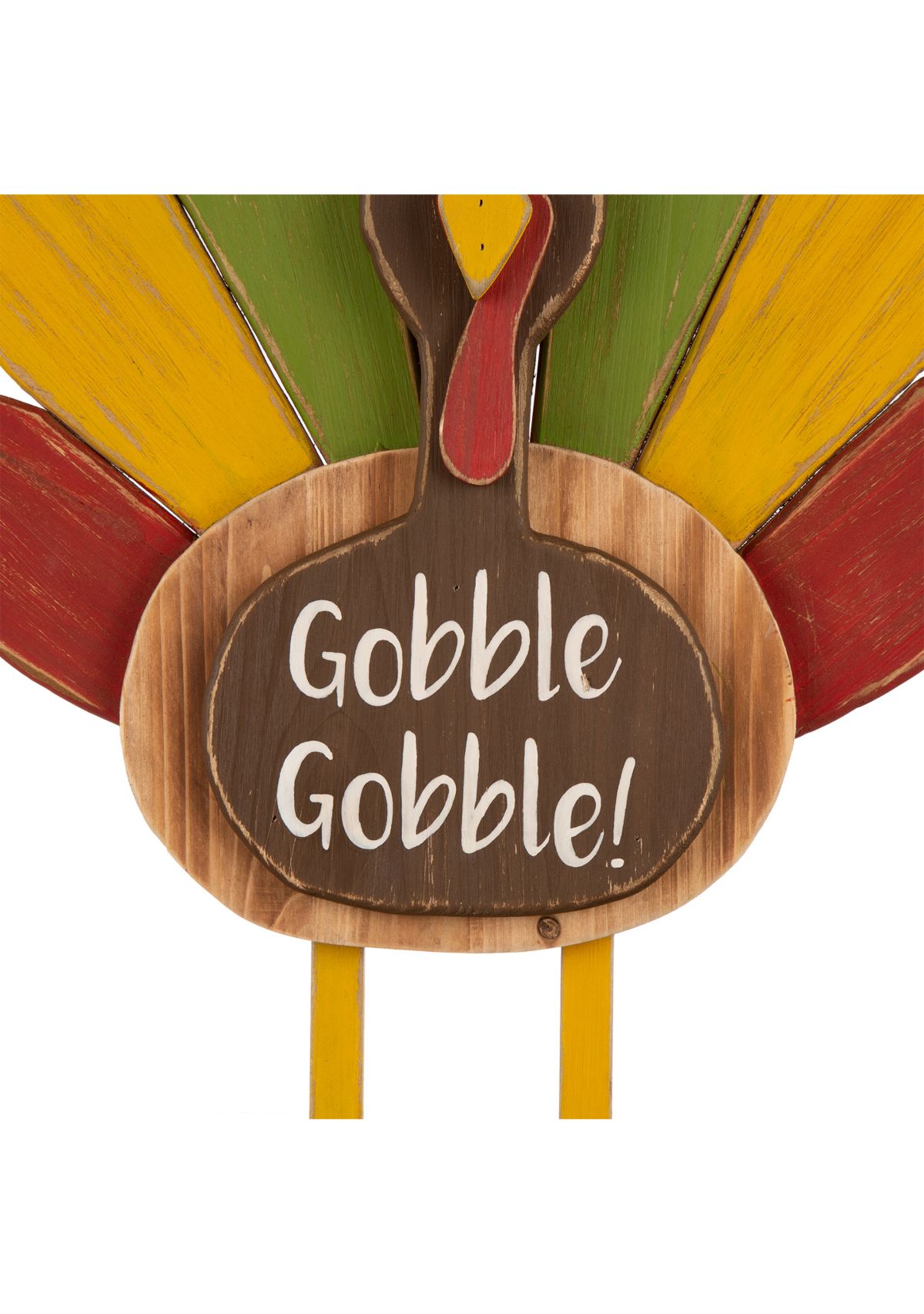 Thanksgiving Wooden Turkey Standing Décor