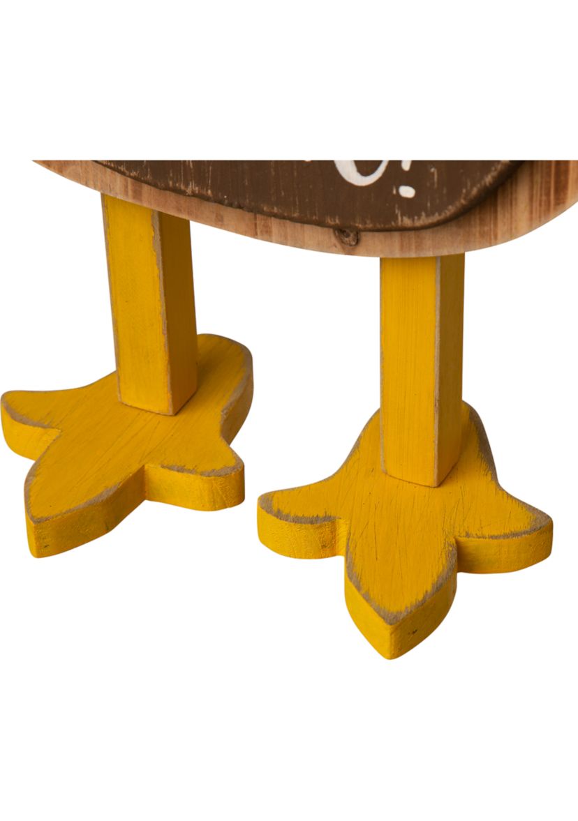 Thanksgiving Wooden Turkey Standing Décor