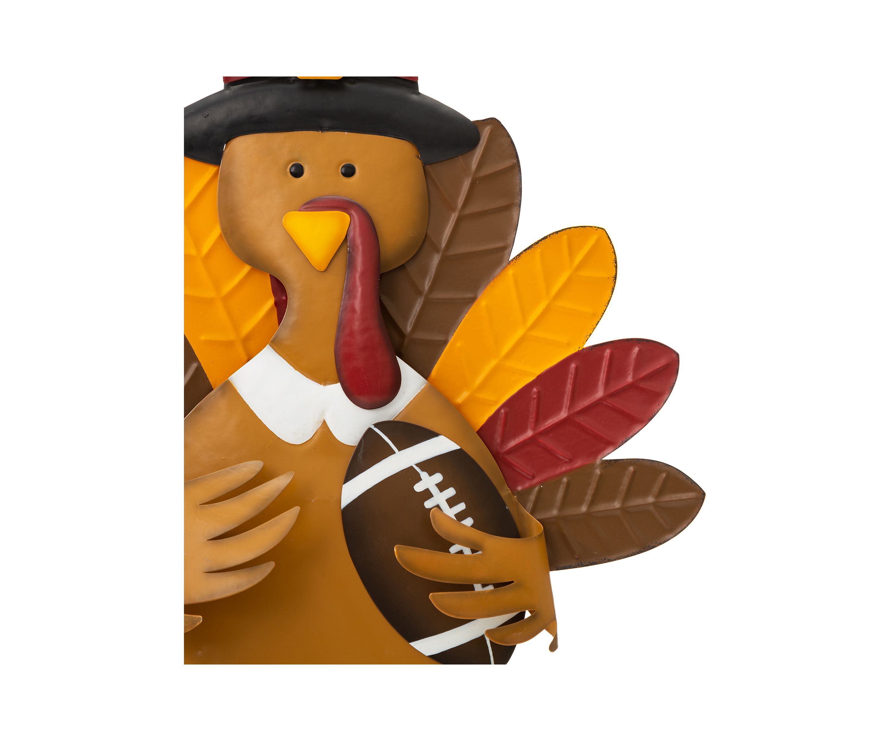Thanksgiving Metal Turkey Yard Stake/Hanging Wall Décor