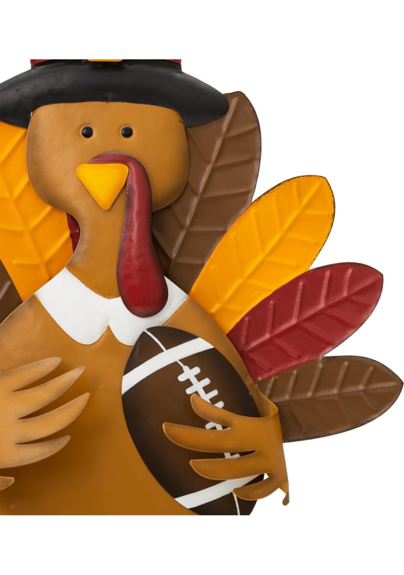Thanksgiving Metal Turkey Yard Stake/Hanging Wall Décor