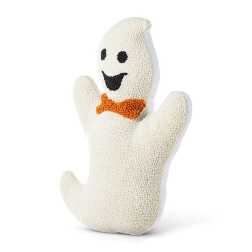 18"H Halloween Hooked Ghost Shaped  Pillow