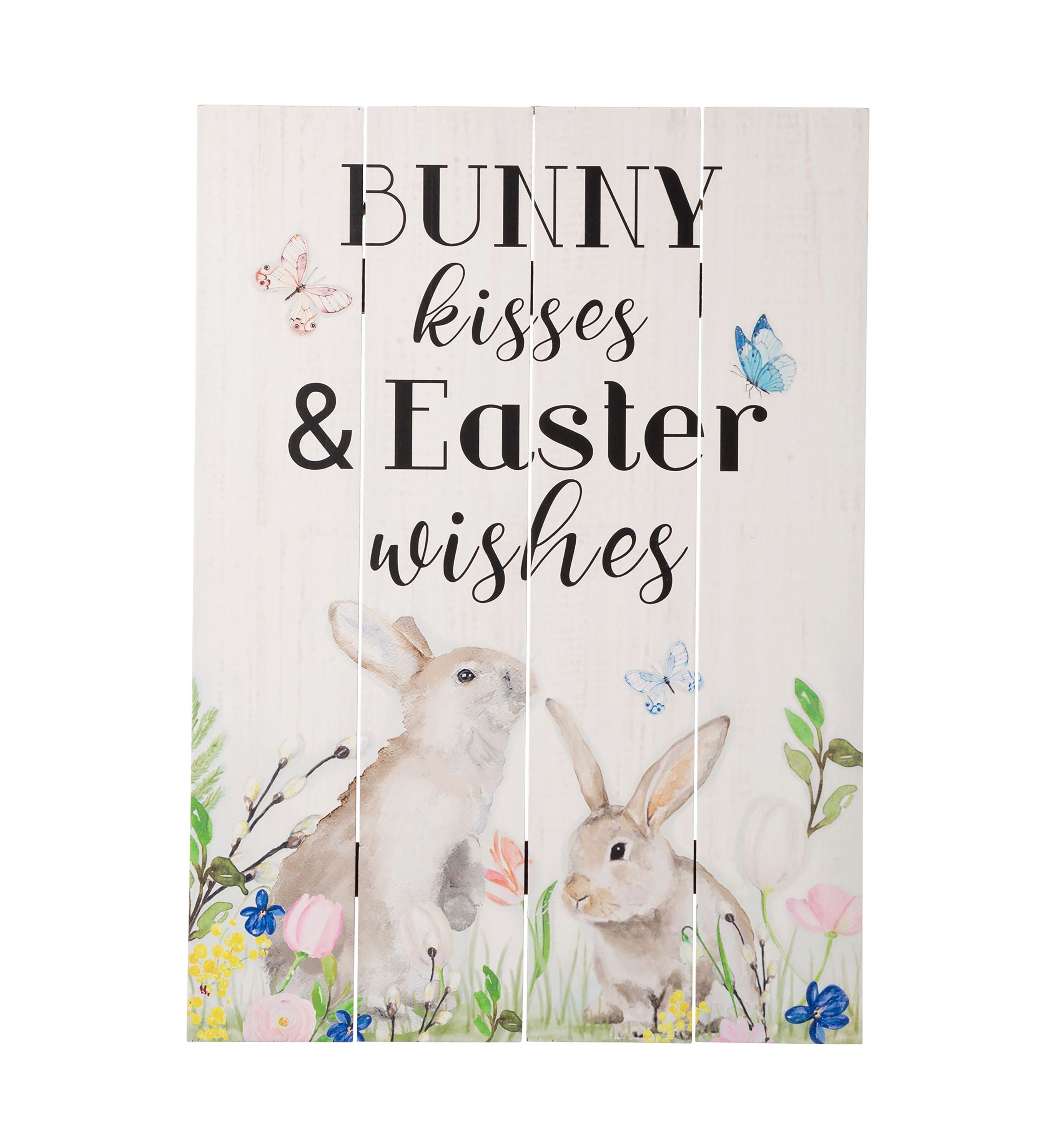 Easter Wooden Bunny Wall Decor