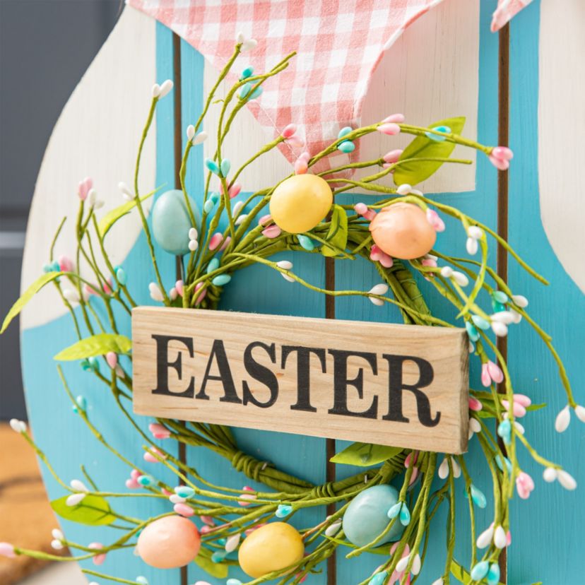 30"H Easter Wooden Bunny Porch Décor