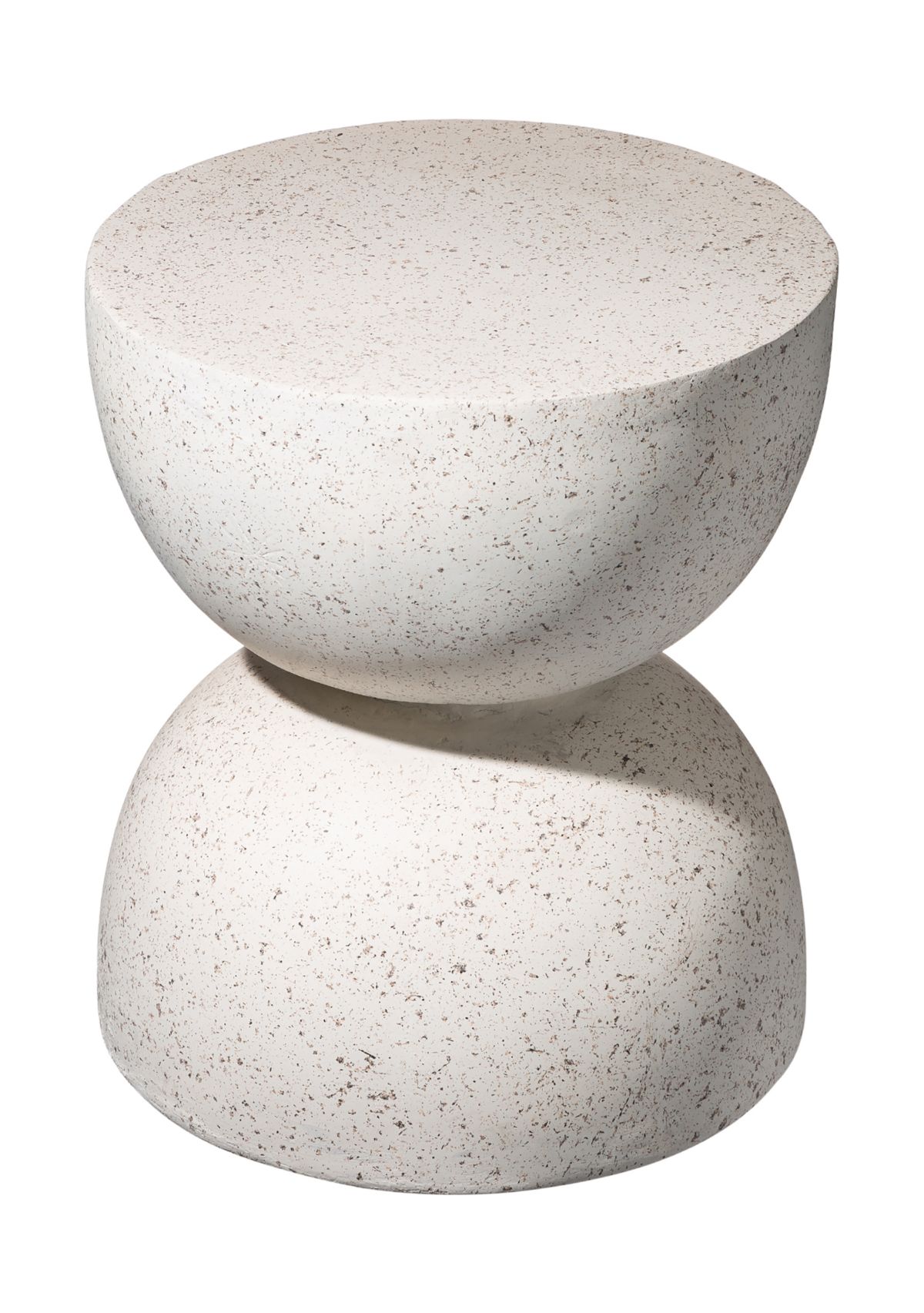 Multifunctional Faux Terrazzo Garden Stool & Accent Table