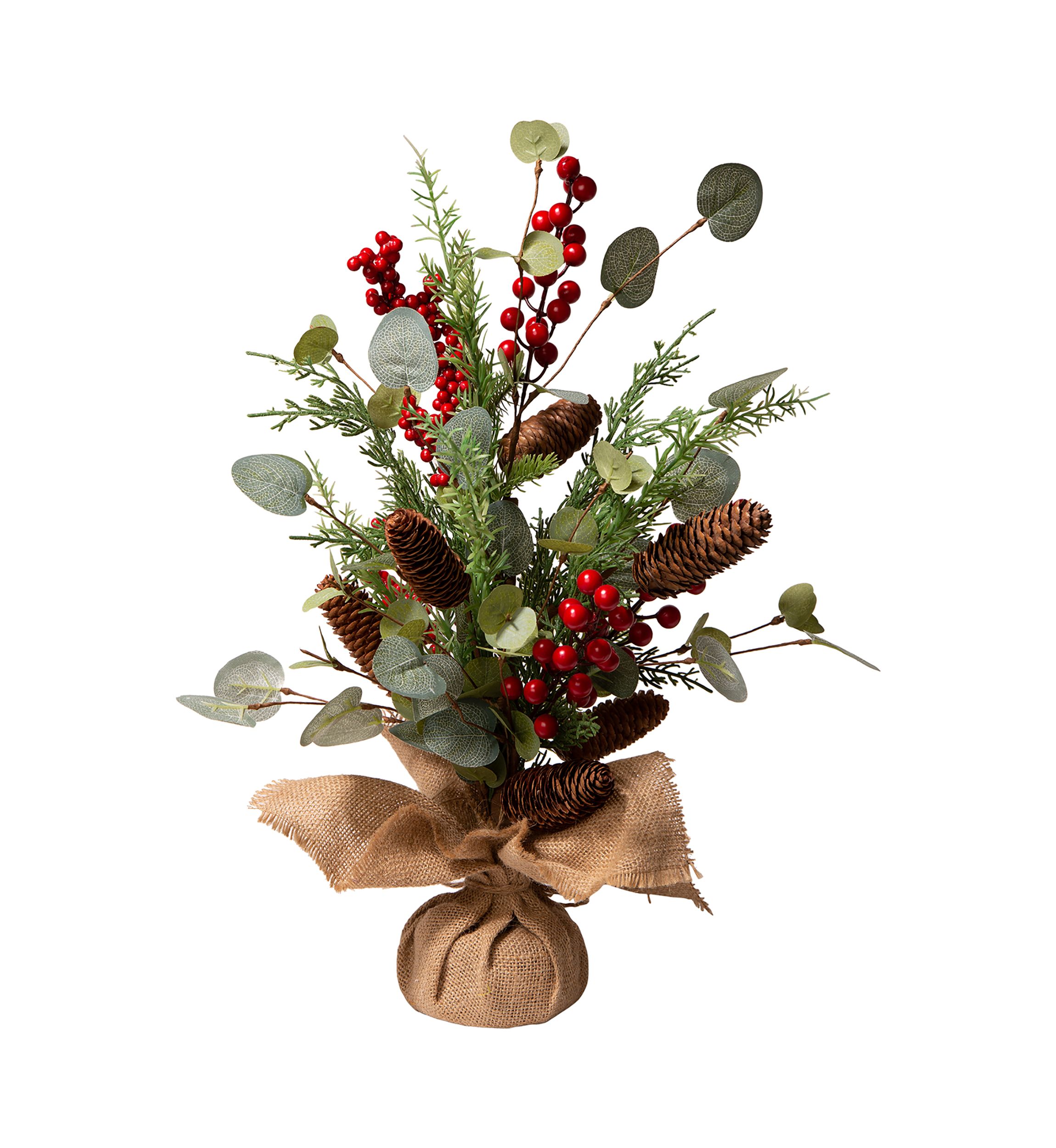 Christmas Floral Table Tree Décor