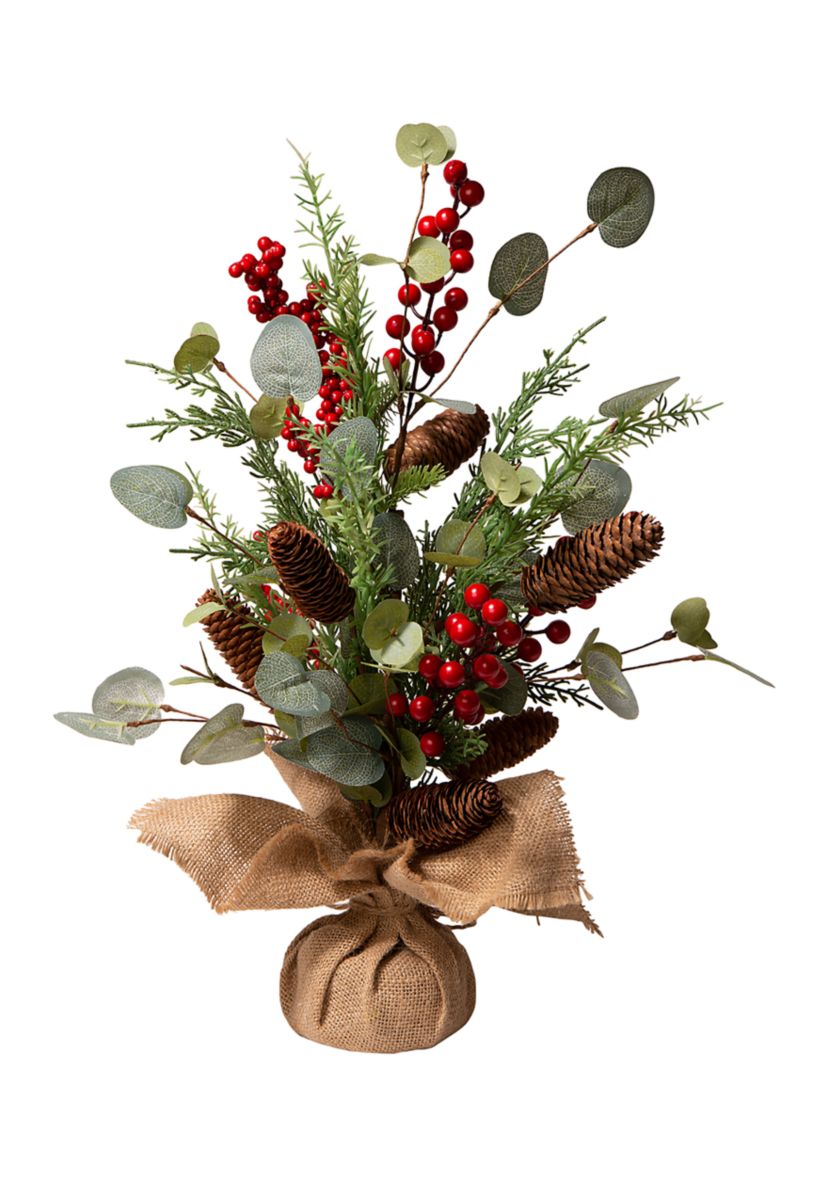 Christmas Floral Table Tree Décor