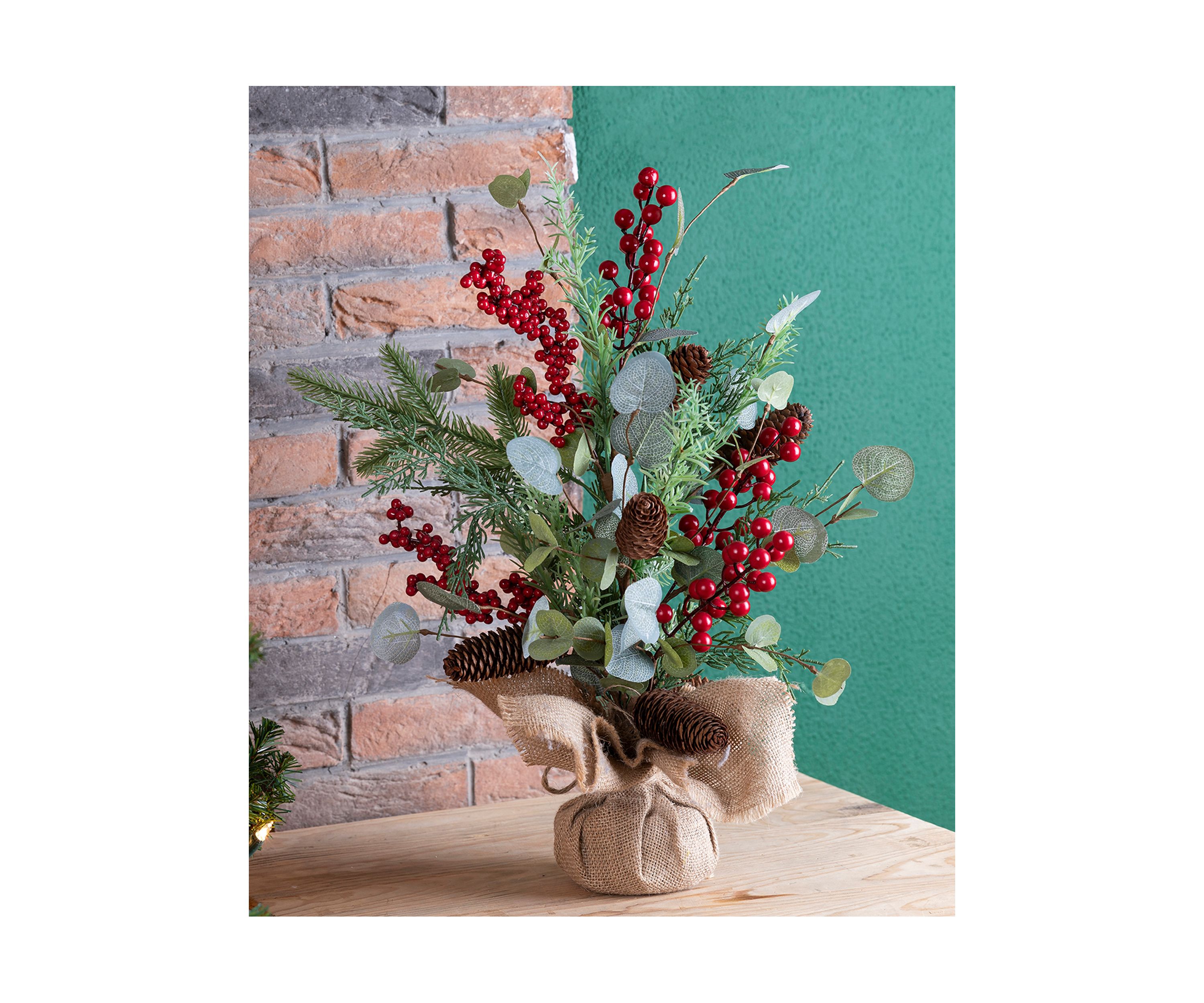 Christmas Floral Table Tree Décor